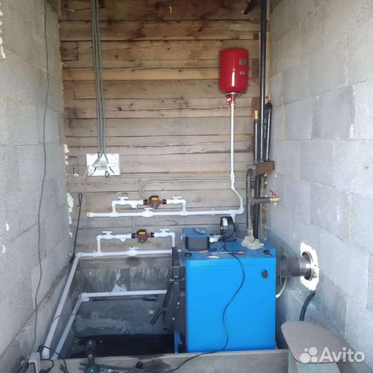 Монтаж системы отопления частых домов