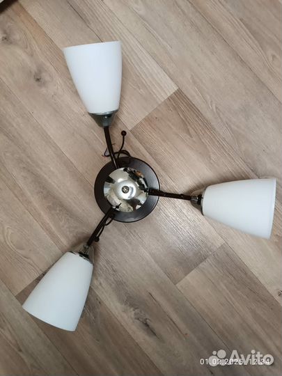 Люстра потолочная бу