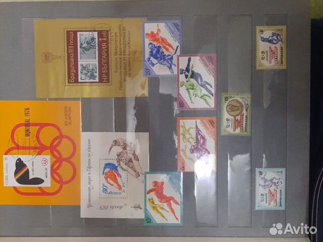 Альбом с марками и блоками (СССР и др.гос-ва) объявление продам