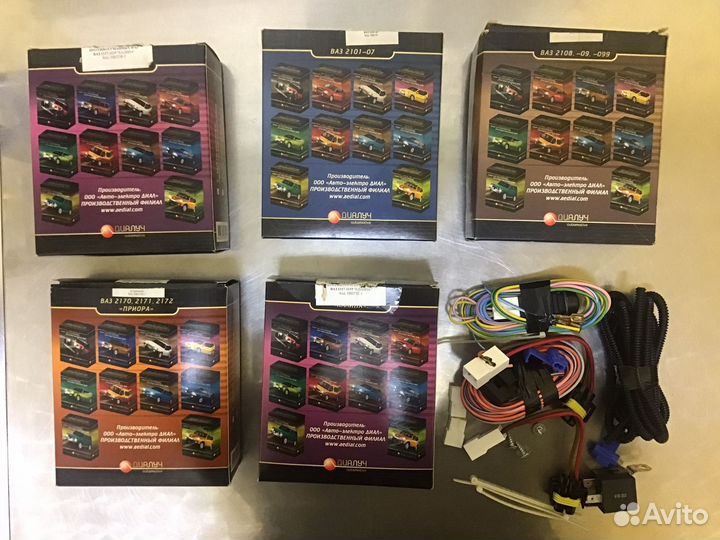 Набор для подключения противотуманных фар ваз 1117