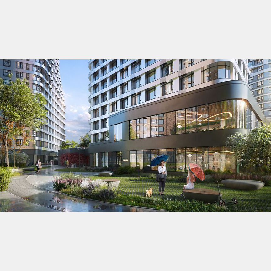 2-к. квартира, 69,8 м², 22/25 эт.