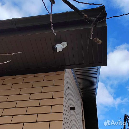 Установка видеонаблюдения и охранной сигнализации