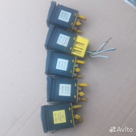 Кнопка противотуманок ауди 80 100 а4 б5