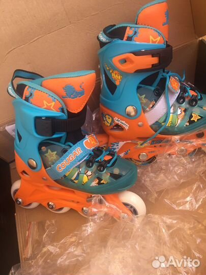 Ролики детские новые