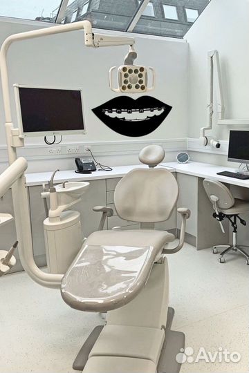 Декор для стоматологии часы