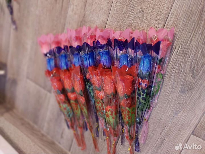 Светящиеся розы на 14 февраля