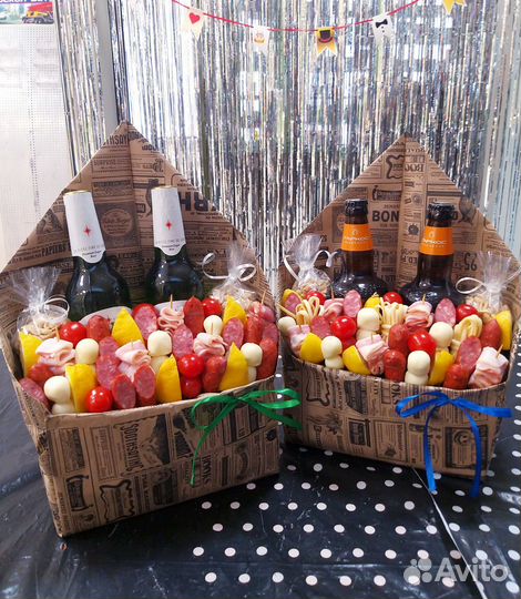 Мужской букет колбасный