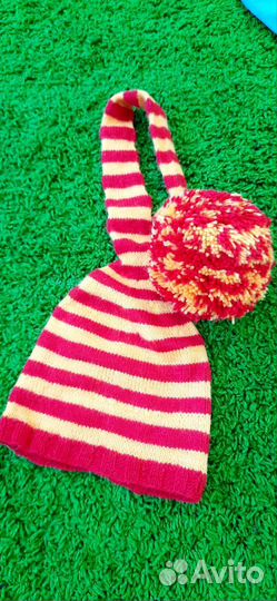 Колпак вязаный