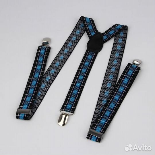 Подтяжки взрослые, ширина 2,5 см