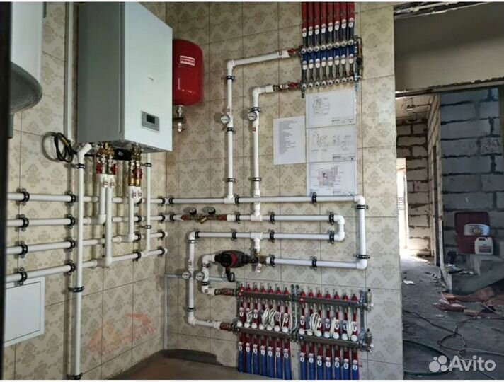 Услуги сантехника отопление