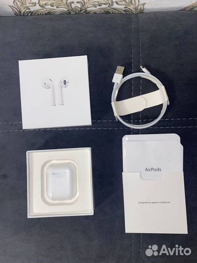 Airpods 2 luxe качество