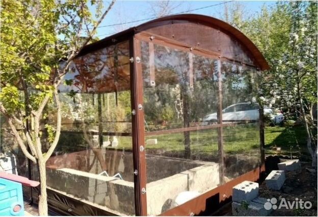 Мягкие окна для террас и беседок / не лопаются