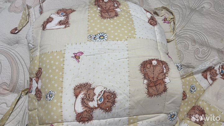 Бортики и балдахин одеяло в кроватку