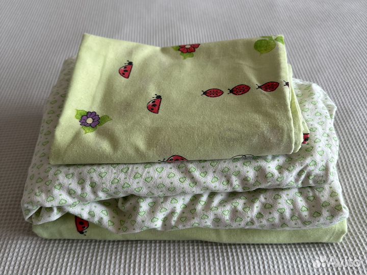 Постельное белье детское в кроватку 3 предмета