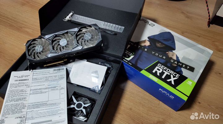Видеокарта KFA2 GeForce RTX 3080 SG (не lhr)