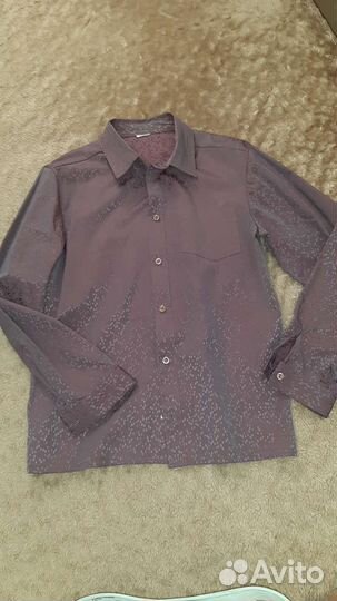 Рубашки на мальчика 152 158