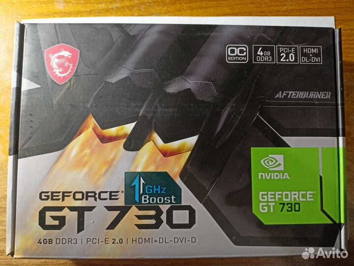Видеокарта MSI GT 730
