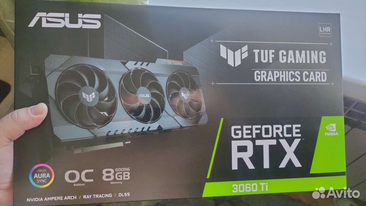 RTX 3060Ti, TUF-RTX3060TI-O8G-V2-gaming