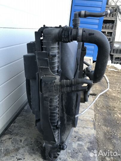 Кассета радиаторов BMW X5 E53 M62TU 4,4i