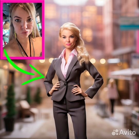 Аватарка в стиле Barbie. Барби и Кен Тренд