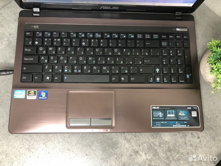 Ноутбук Asus k53s i7-2670QM CPU/RAM 8 gb/ GT 520MX