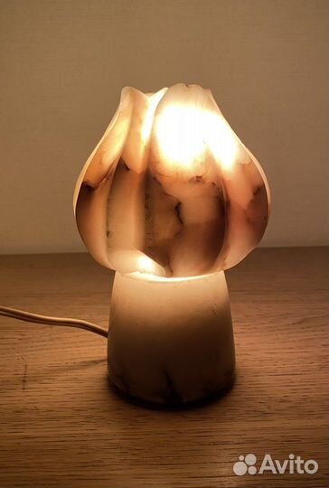 Светильник ночник из камня каменный цветок СССР