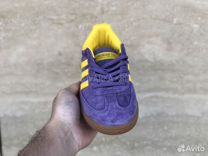 Кроссовки Adidas Handball Spezial Purple Yellow