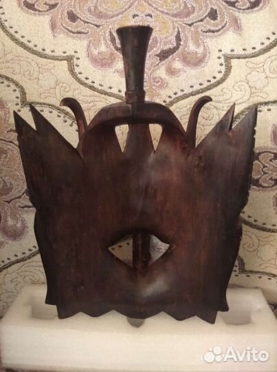 Маска с Бали. Ганеша. Индонезия. Эбеновое дерево