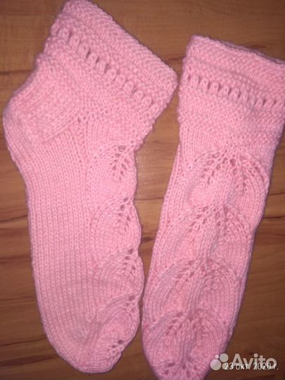 Носки- листики женские