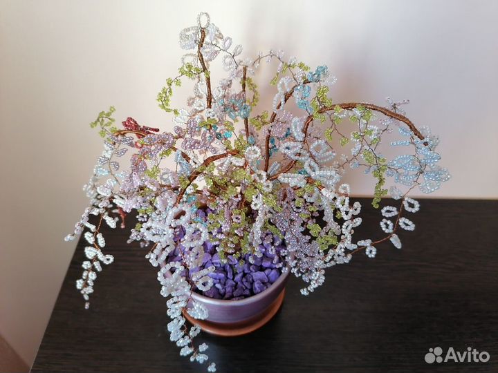 Дерево из бисера