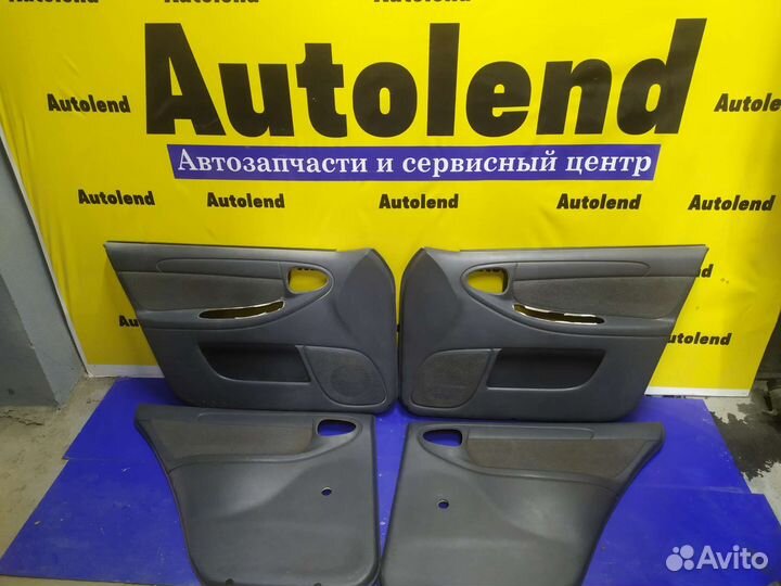 Обшивка дверей chevrolet lanos 1.5