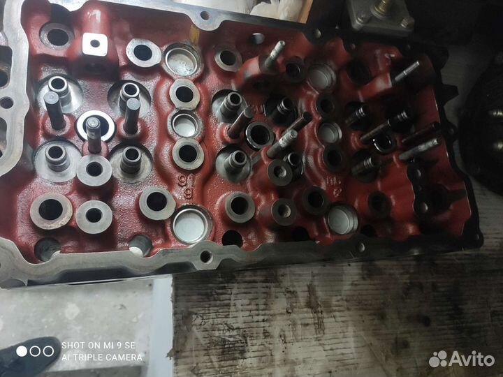 Головка блока цилиндров экскаватор hitachi EX400