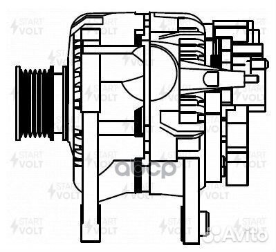 Генератор для а/м VAG Octavia A5 (04) /Polo