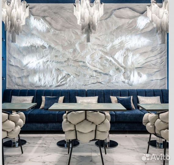 Барельеф дизайн скульптура Роспись стен