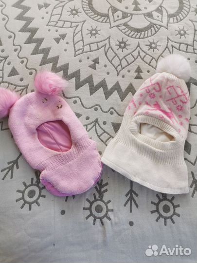 Вещи пакетом. Шапки