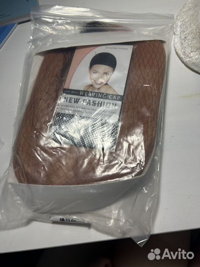 Парик розовый