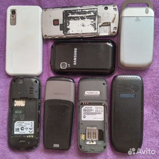 Кнопочные телефоны на разбор