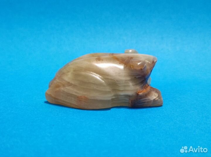Фигурка из оникса жаба лягушка
