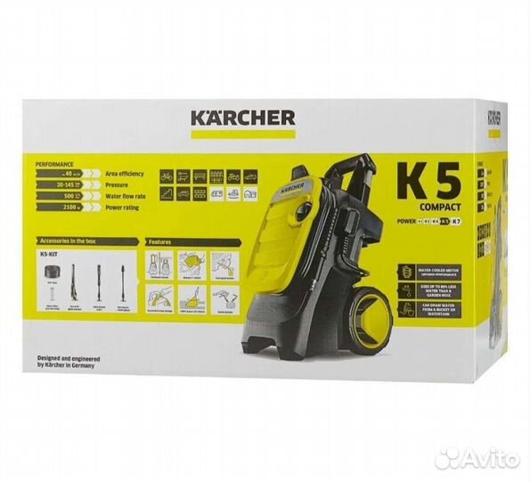Мойка высокого давления Karcher K 5 Compact