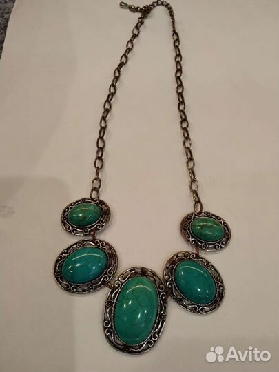 Ожерелье из бирюзы