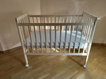 Детская кровать Happy Baby mirra light с матрасом