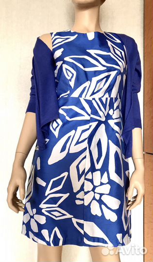 Платье DVF шёлк новое 42