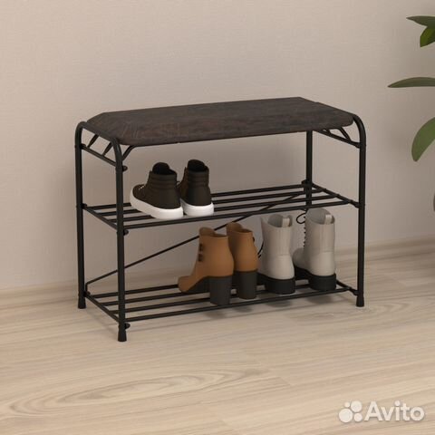 Подставка для обуви с сиденьем пдоа23С