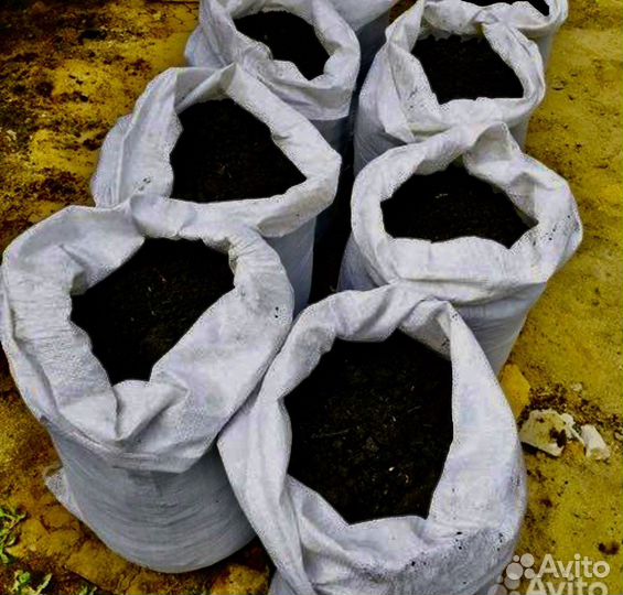 Чернозем в мешках