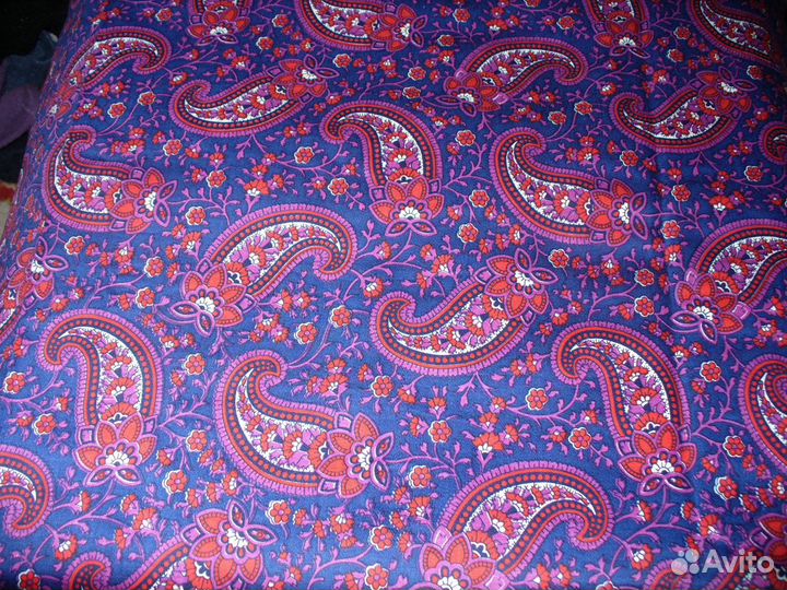 Новый советский отрез сатина с рисунком