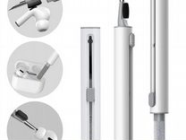 Многофункциональная ручка щетка для чистки наушник