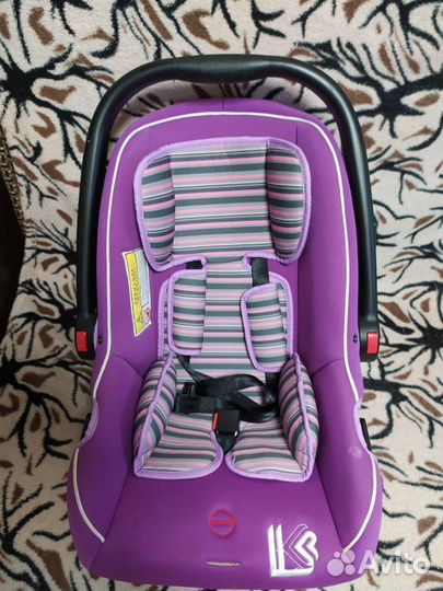 Автолюлька LK-02, группа 0+, цвет фиолетовый
