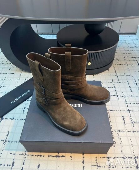 Замшевые сапоги Ann Demeulemeester 35-42