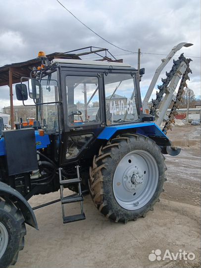 Бара траншеекопатель грунторез