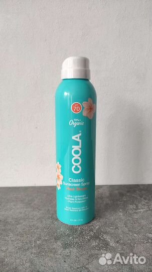 Солнцезащитный спрей 70 spf coola Цветок персика